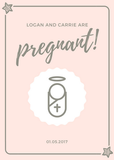 Download Pregnancy Announcement Templates - Canva