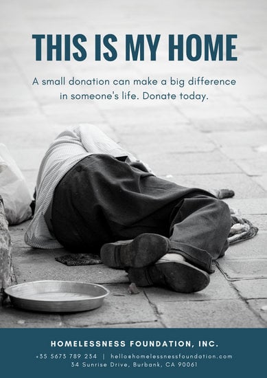 Homelessness Poster