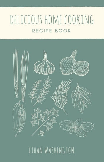 Customize 45+ Cookbook Book Cover templates online - Canva