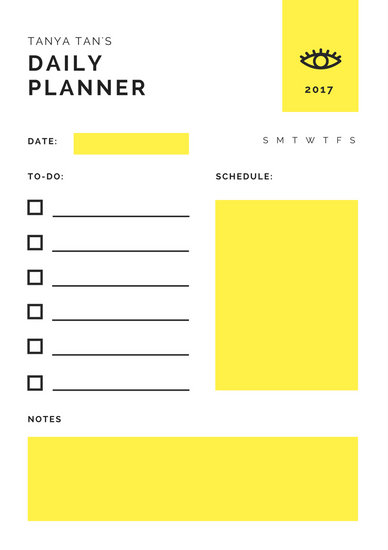 Daily Planner Templates Canva