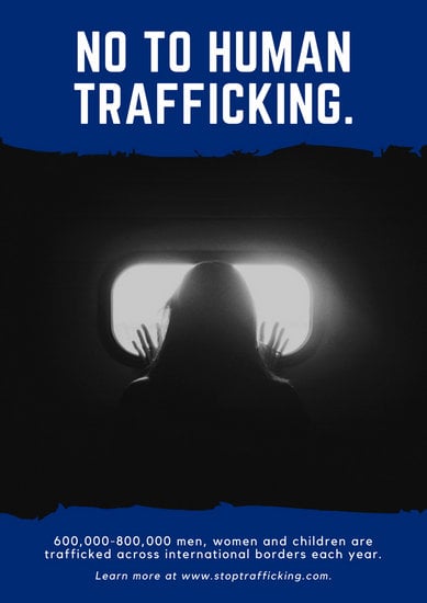 Customize 125 Human Trafficking Poster Templates Online Canva 5840