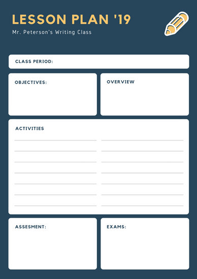 Customize 1,304+ Lesson Plan templates online - Canva