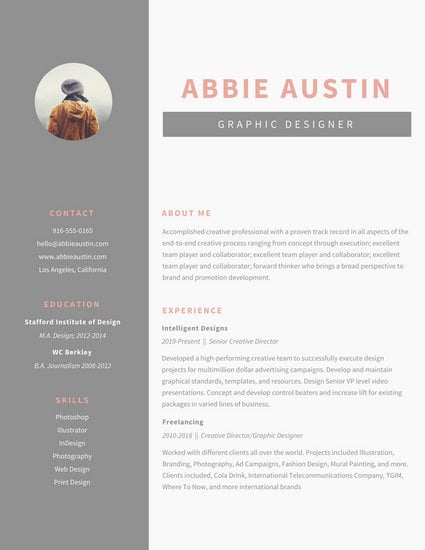 customize 563  graphic design resume templates online