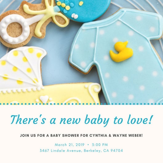 Baby Shower Invitation Pictures 1