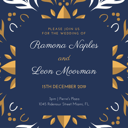 Wedding Invitation Templates - Canva