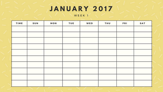 Customize 58 Weekly Calendar Templates Online Canva