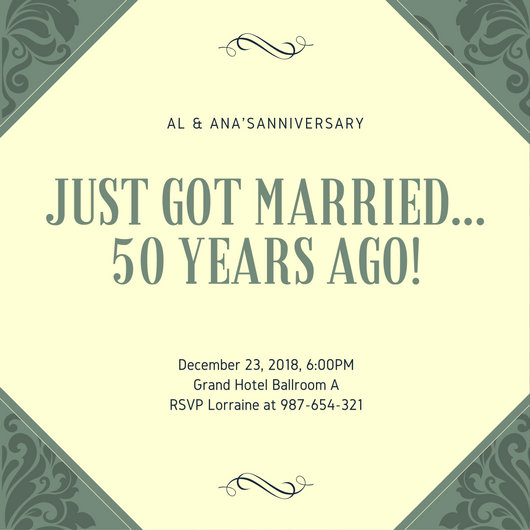 Vintage Invitation Templates - Canva