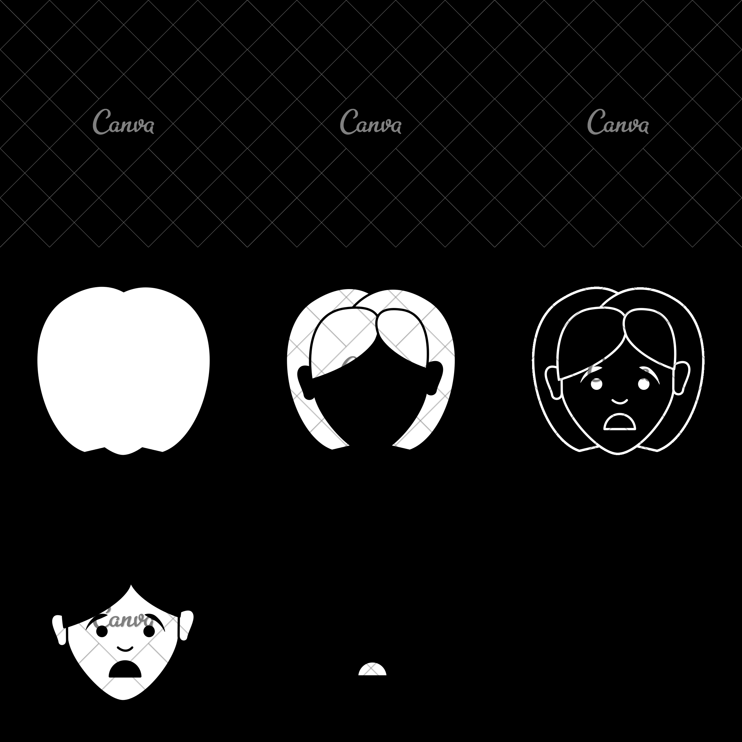Sad Woman Icon Icons By Canva