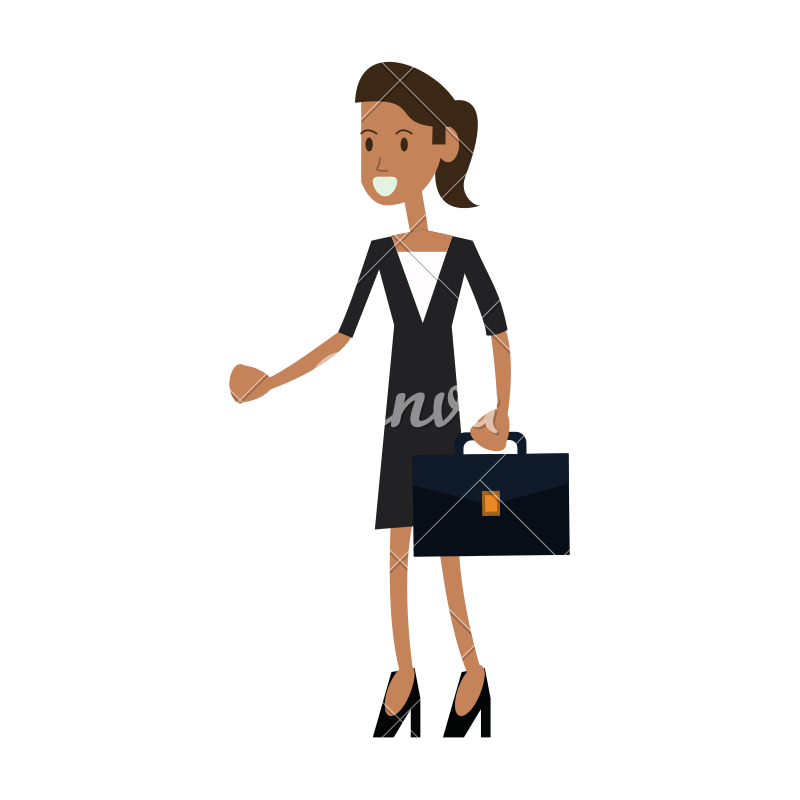 Happy Business Woman Icon Illustration Icons By Canva