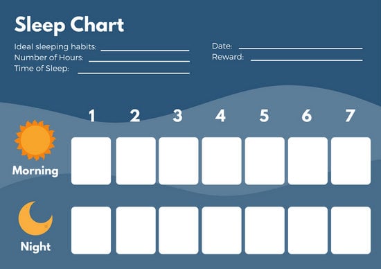 Sleep Chart Template