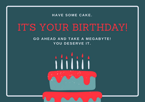 Birthday Card Templates - Canva