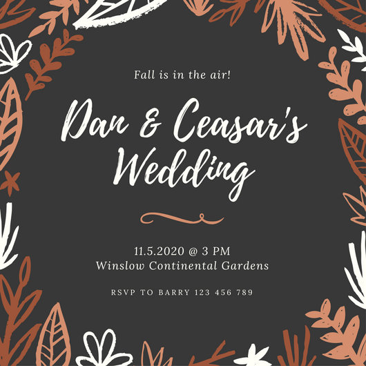 Wedding Invitation Templates - Canva