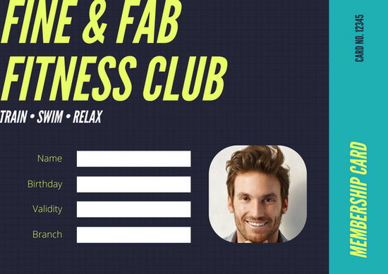 Customize 152+ Fitness Business Card templates online - Canva