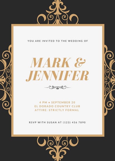 Customize 1 381 Wedding Invitation Templates Online Canva