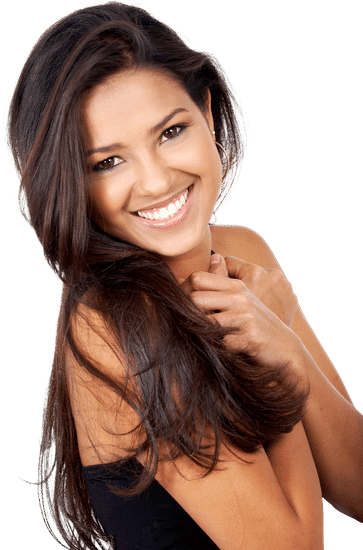 Happy Woman Smiling Portrait