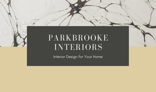 Gold Grey Marble Elegant Interior Design Business Card