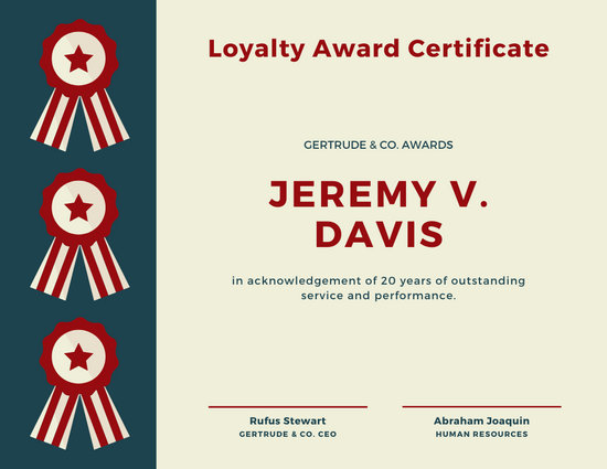 Customize 126+ Award Certificate templates online - Canva