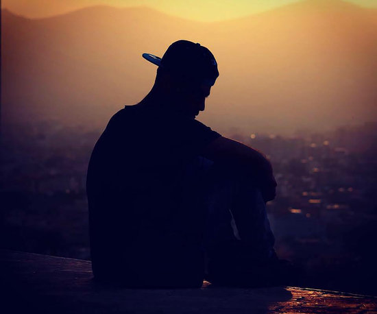 Image result for man in hat sunset silhouette