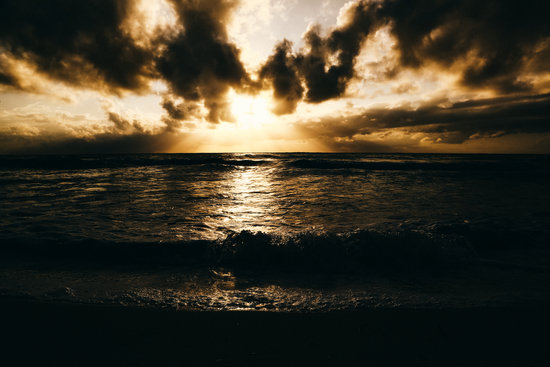 Photo of Sea during Sunset
