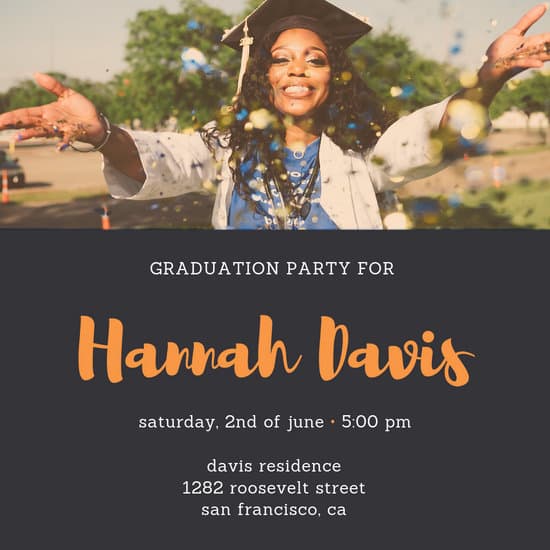 Customize 53+ Graduation Invitation templates online - Canva