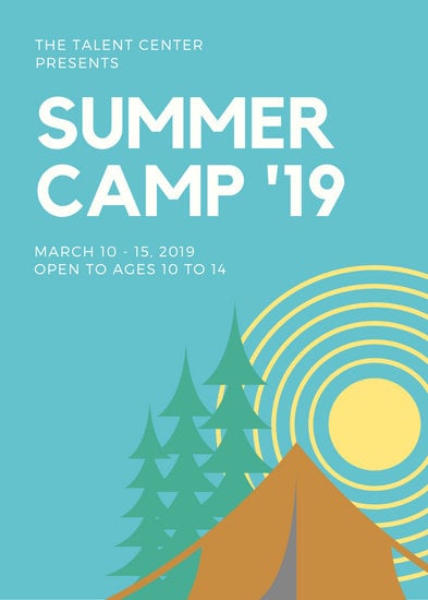 Download Customize 74+ Summer Camp Flyer templates online - Canva