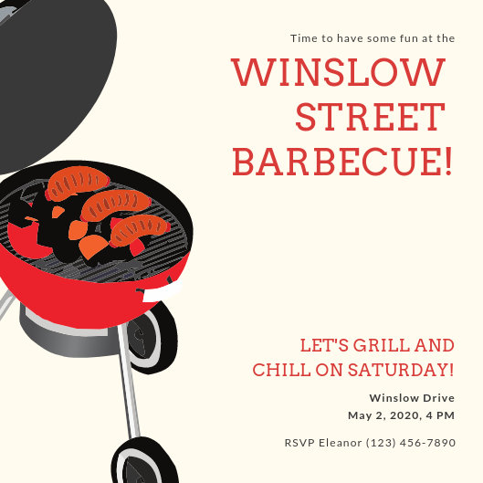 Customize 76 Bbq Invitation Templates Online Canva