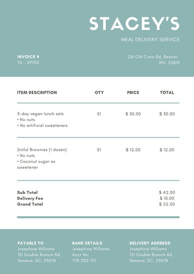 Customize 178+ Invoice templates online - Page 3 - Canva