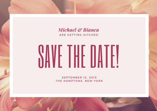 Customize 83 Save The Date Postcard Templates Online Canva