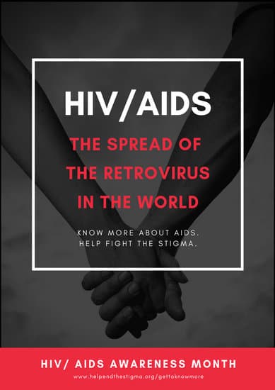 Customize 29 Hiv Aids Poster Templates Online Canva 