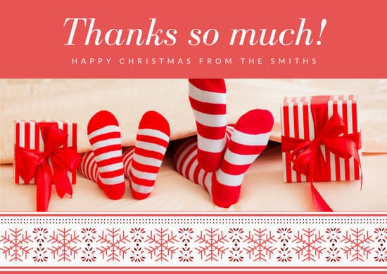 Customize 30+ Christmas Thank You Card templates online - Canva