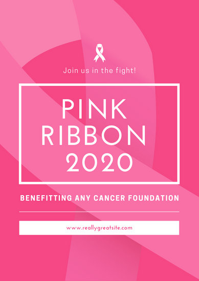 Customize 469 Breast Cancer Awareness Poster Templates Online Canva 