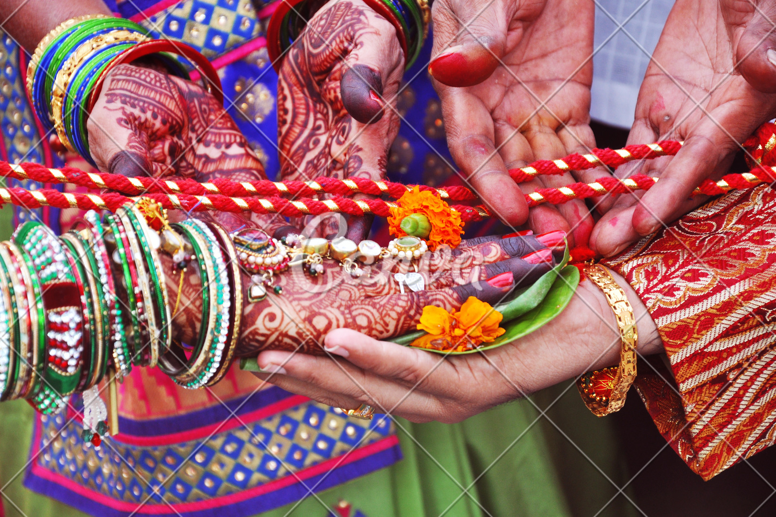 Indian Wedding Close Up Photos By Canva