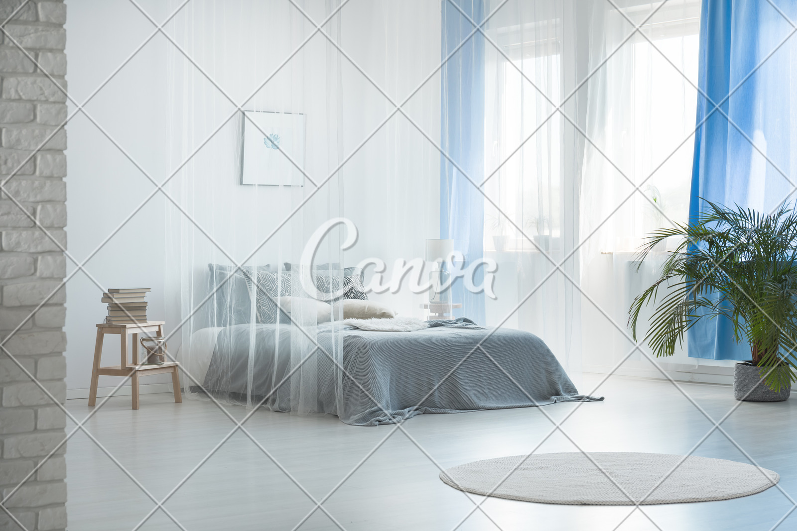 Romantic Design Of Spacious Bedroom Photos By Canva