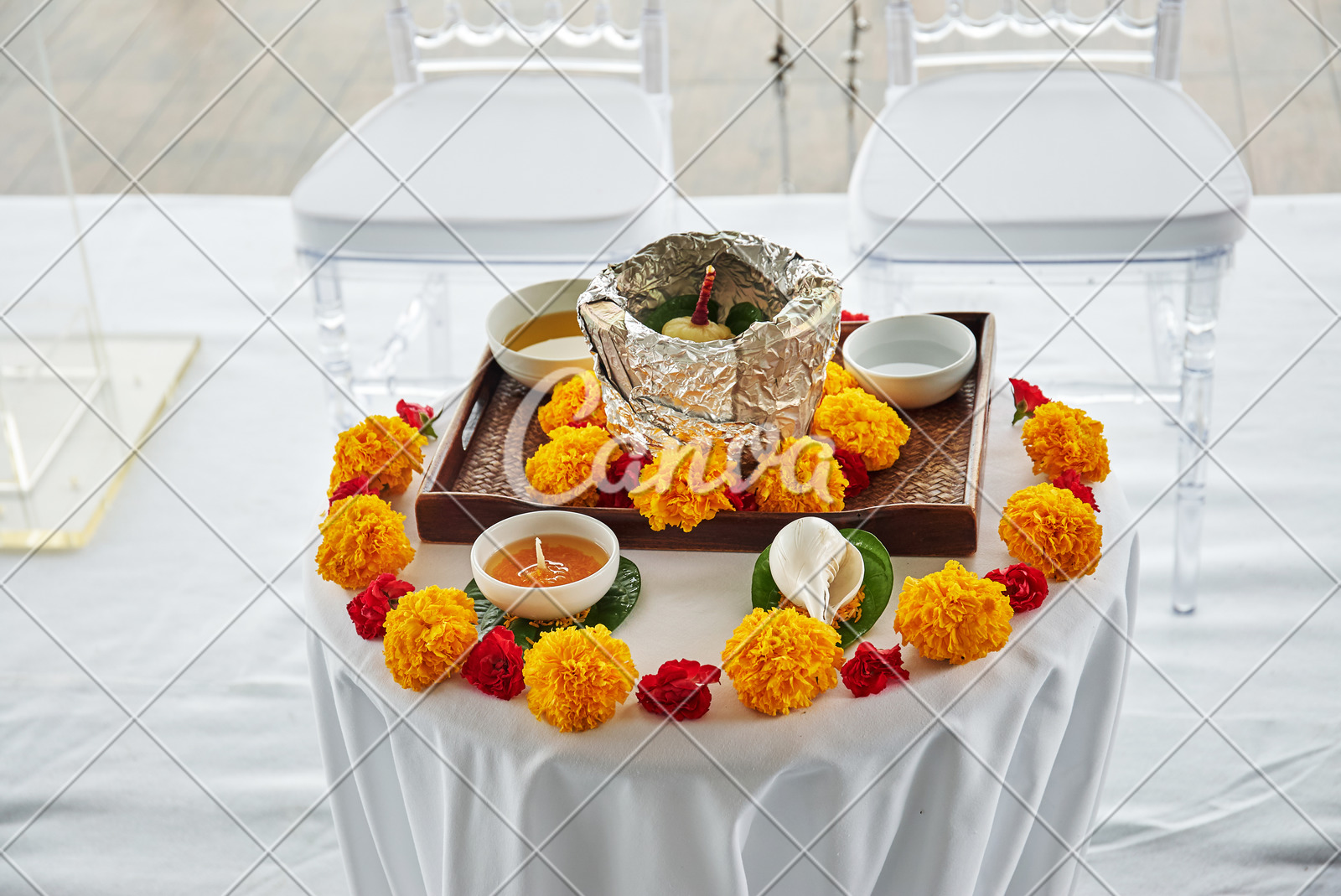 Indian Wedding Prayer Items For Thread Ceremony Pooja Puja In