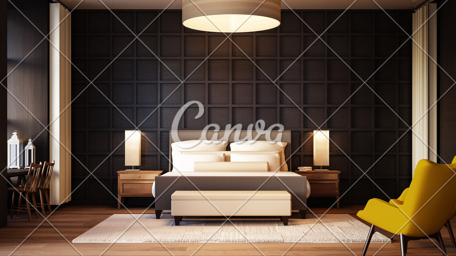 Simple And Luxury Bedroom Hotel Photos By Canva