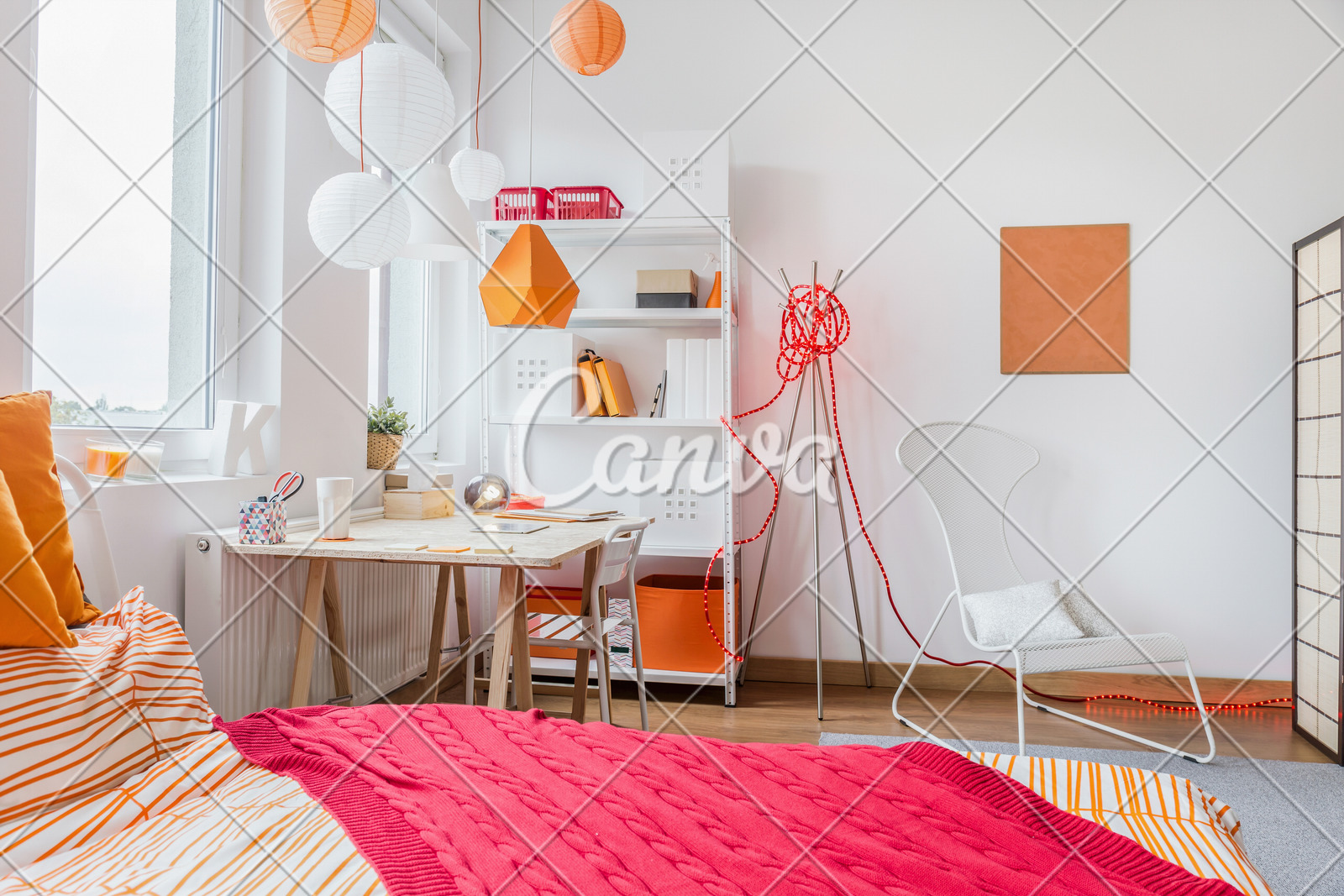 Modern Room For Teenage Girl Photos By Canva