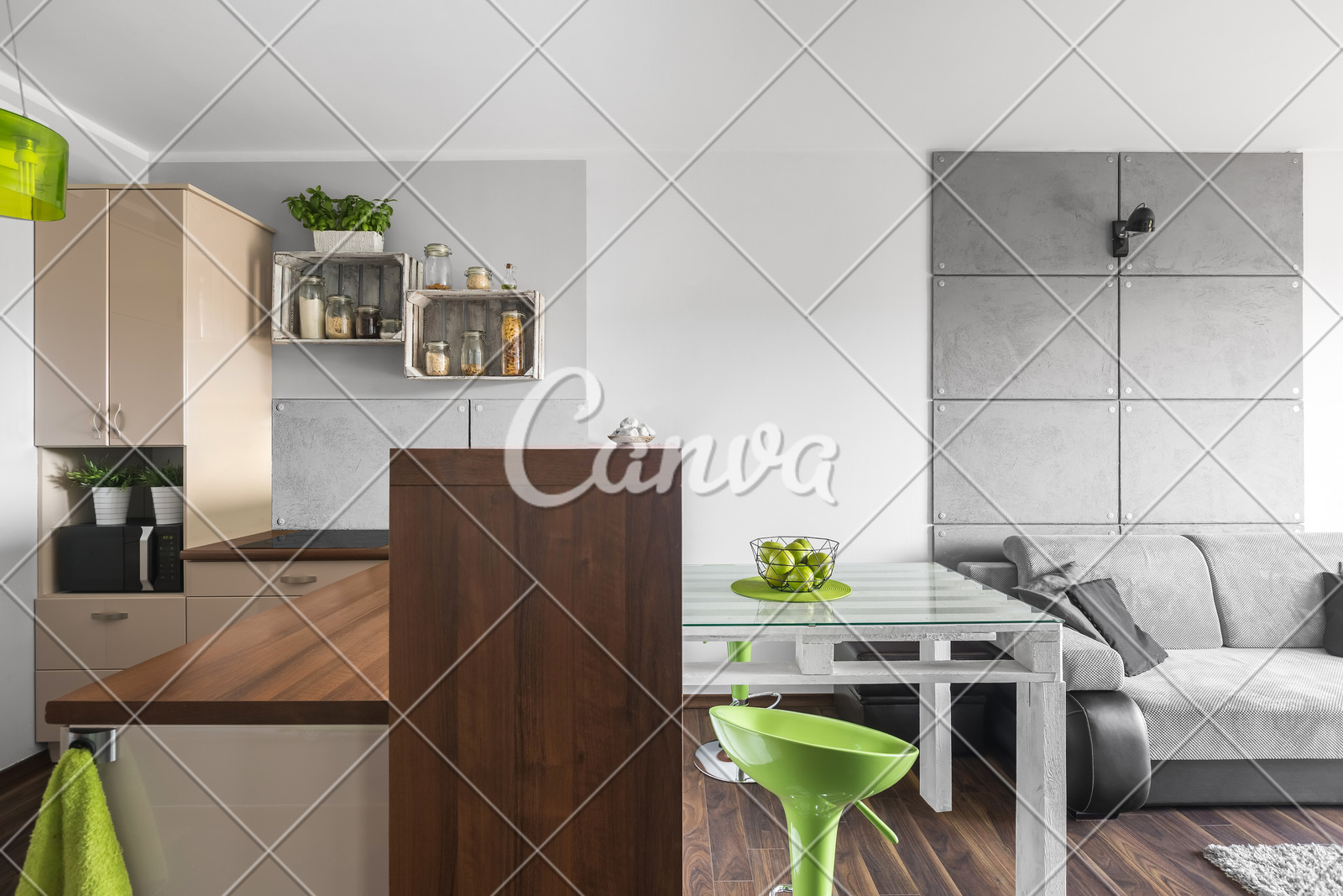 New Kitchen And Living Room Combined Photos By Canva