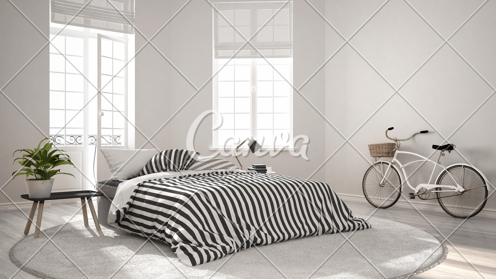 Minimalist Scandinavian Modern Bedroom Classic Nordic