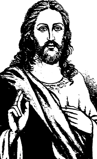 Illustration of Jesus - Photos by Canva