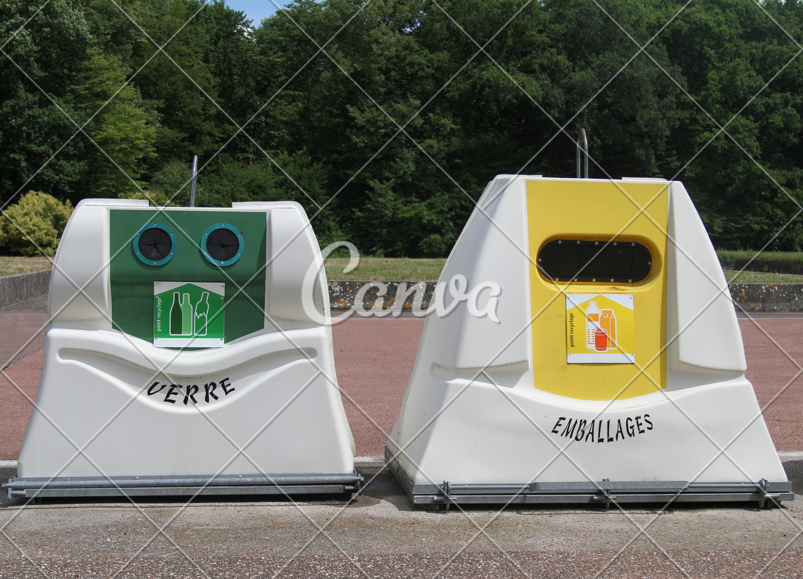 Public Recycling Bins In France Photos By Canva