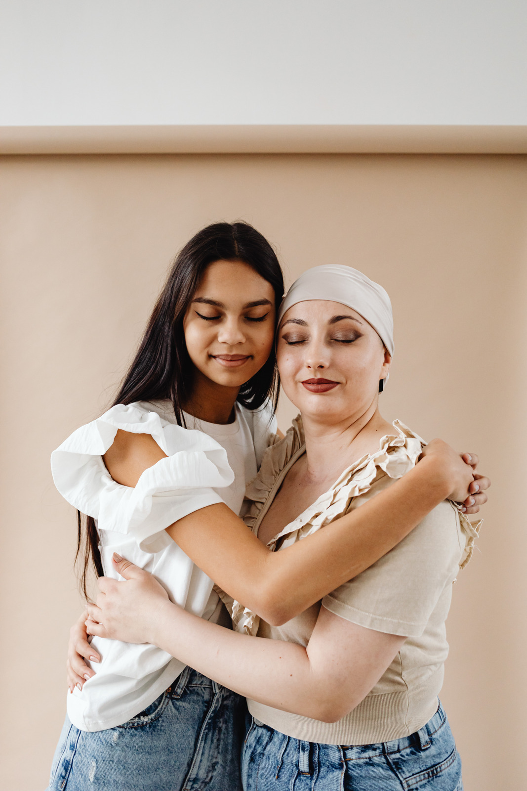 Two Women Hugging Each Other Photos By Canva 