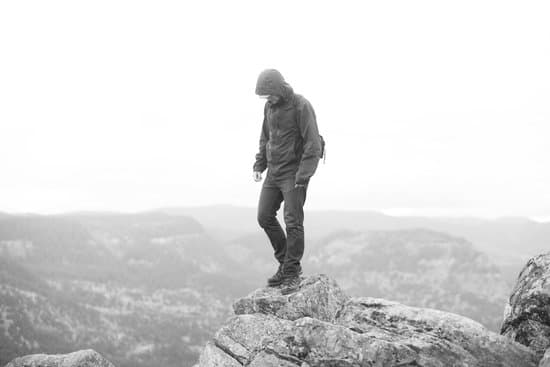 Mountain Top Standing Man - Photos by Canva