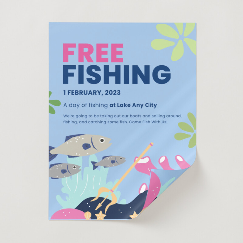 Page 5 - Free and customizable fish templates