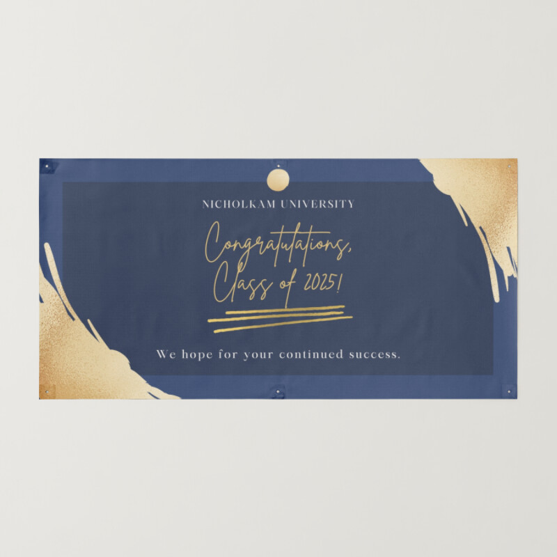 Free custom printable graduation banner templates