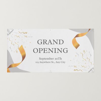 Grand opening-related design templates