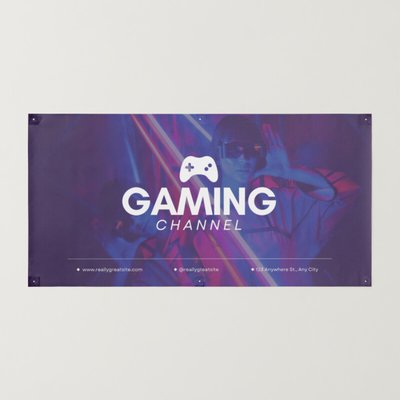 Game Conference  Banner - Venngage