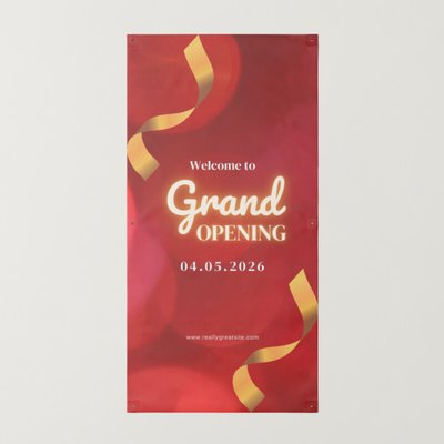 Free custom printable grand opening banner templates