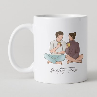 Handmade Grace Effect coffee mug