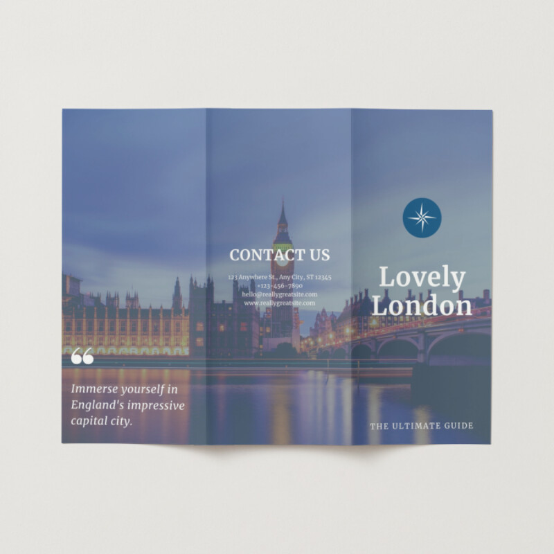 Page 4 - Free, printable, customizable travel brochure templates