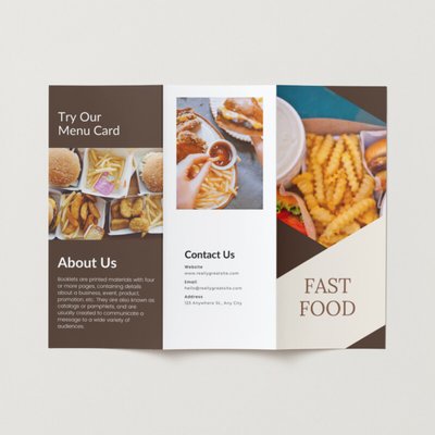 Kraft Paper Medium Size Packaging w/ French Fries Mockup - Free Download  Images High Quality PNG, JPG